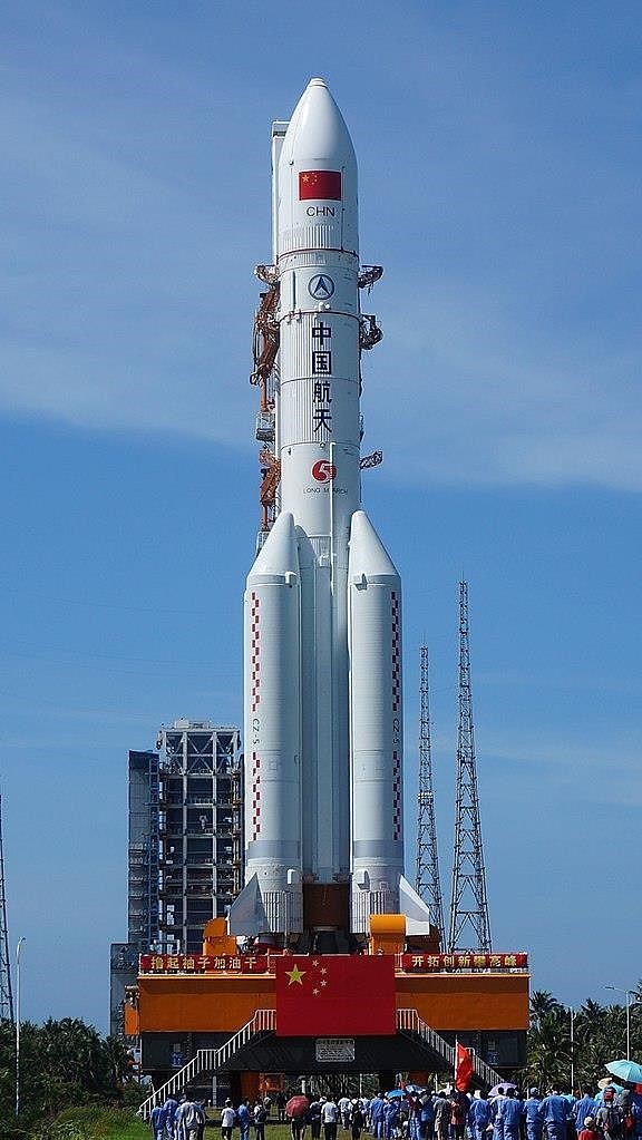 中国最大推力运载火箭长征五号首飞成功5周年：明年发射空间站问天和梦天实验舱 - 1