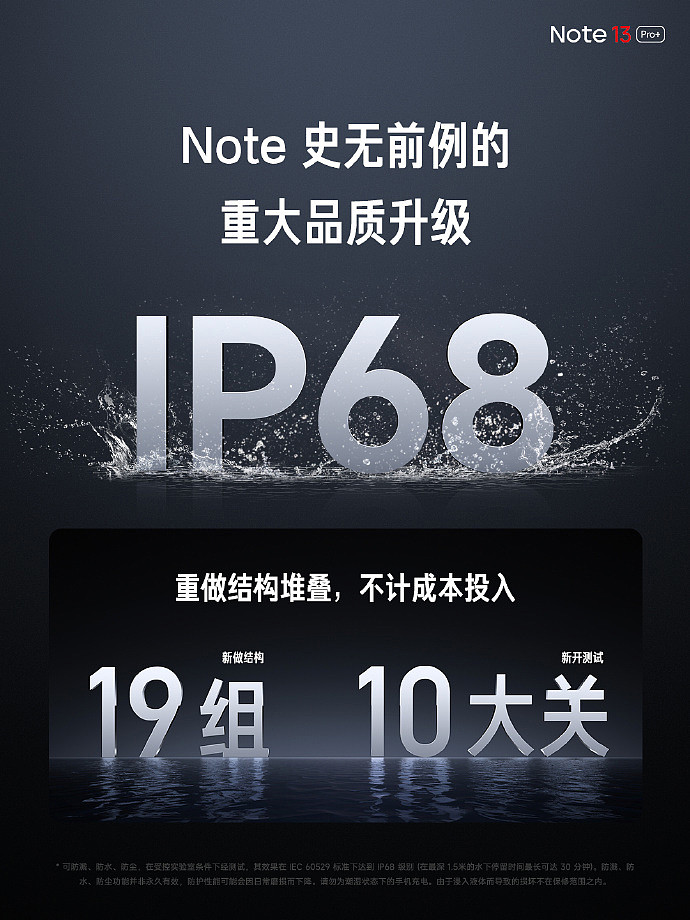 小米 Redmi Note 13 Pro + 手机发布，首销到手价 1899 元起 - 9