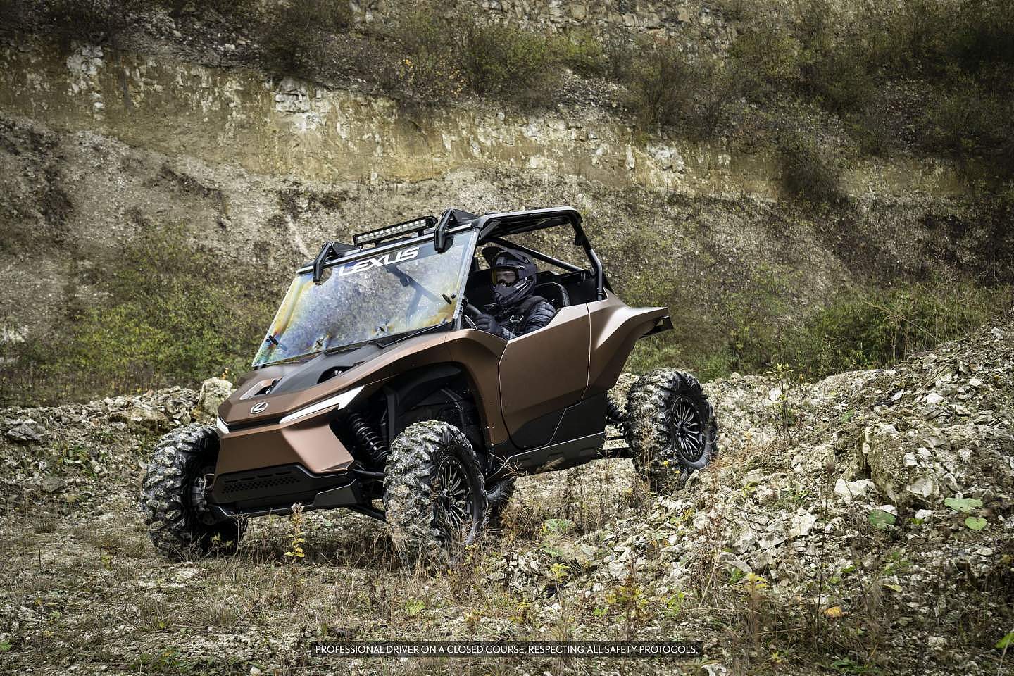 雷克萨斯发布ROV概念沙丘车：采用ICE氢燃料发动机 - 24