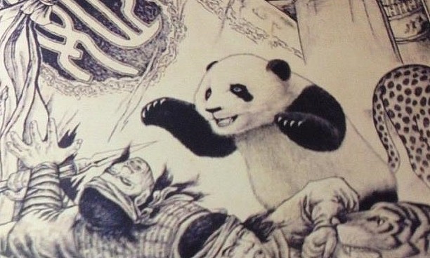 国宝熊猫：兽人族永不为奴，除非有盆盆奶喝，网友：蚩尤输的不冤 - 4