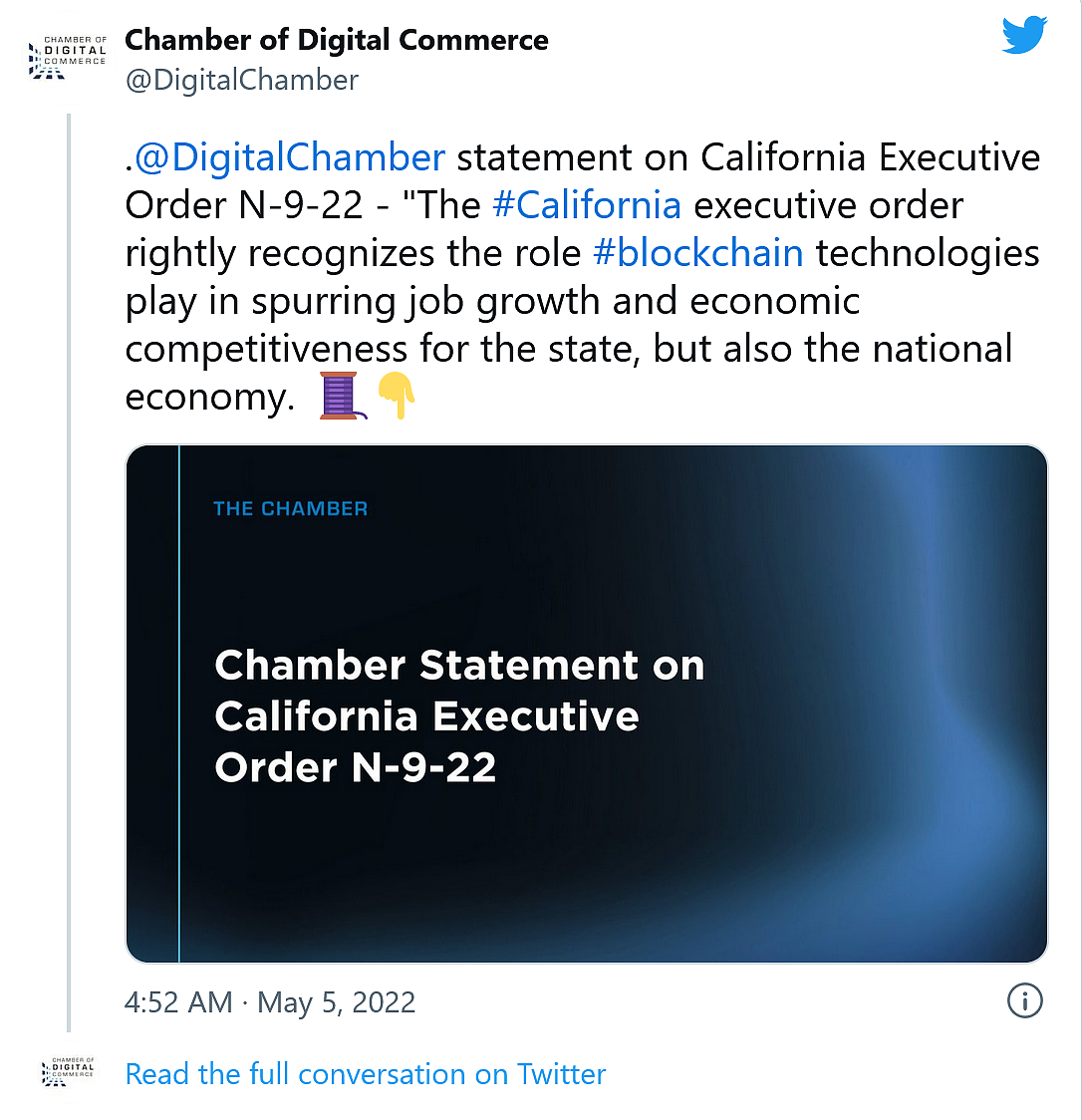 美加州州长签署新行政命令：为支持和监管加密货币行业奠定基础 - 2