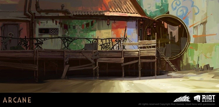 《双城之战》世界架构美术设计：细致和缜密的场景营造 - 3