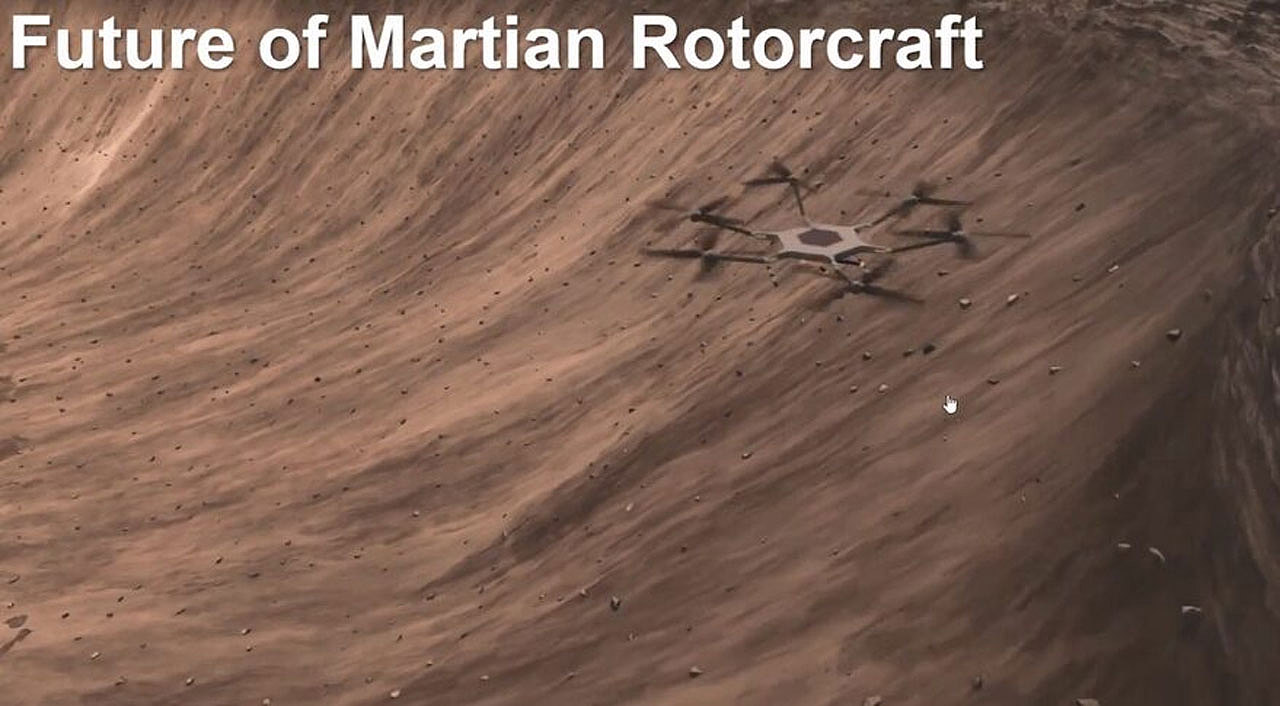 NASA为未来的火星任务勾勒出更大的直升飞机 - 1