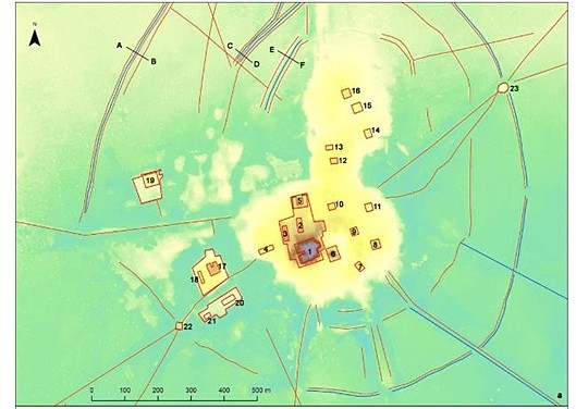 激光雷达揭示了玻利维亚亚马孙地区拉美裔前的低密度城市生活。 论文作者供图