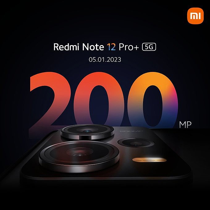 小米 Redmi Note 12 Pro + 全球版将于明年 1 月 5 日发布：搭载 2 亿像素相机 - 1