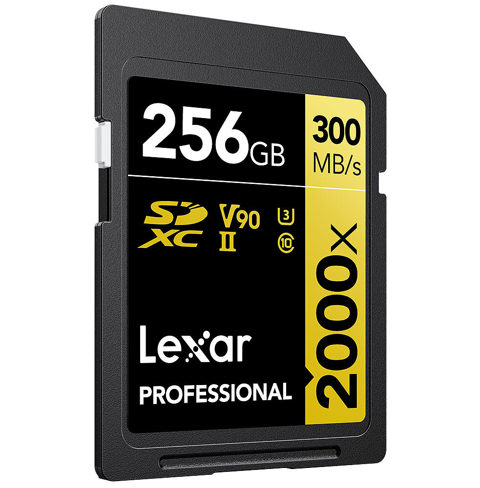 Lexar推出2000X 256GB SDXC UHS-II V90记忆卡 最高读速300MB/s - 1
