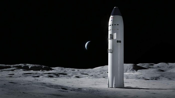 蓝色起源提起诉讼后  SpaceX的月球登陆器合同再次被搁置 - 1
