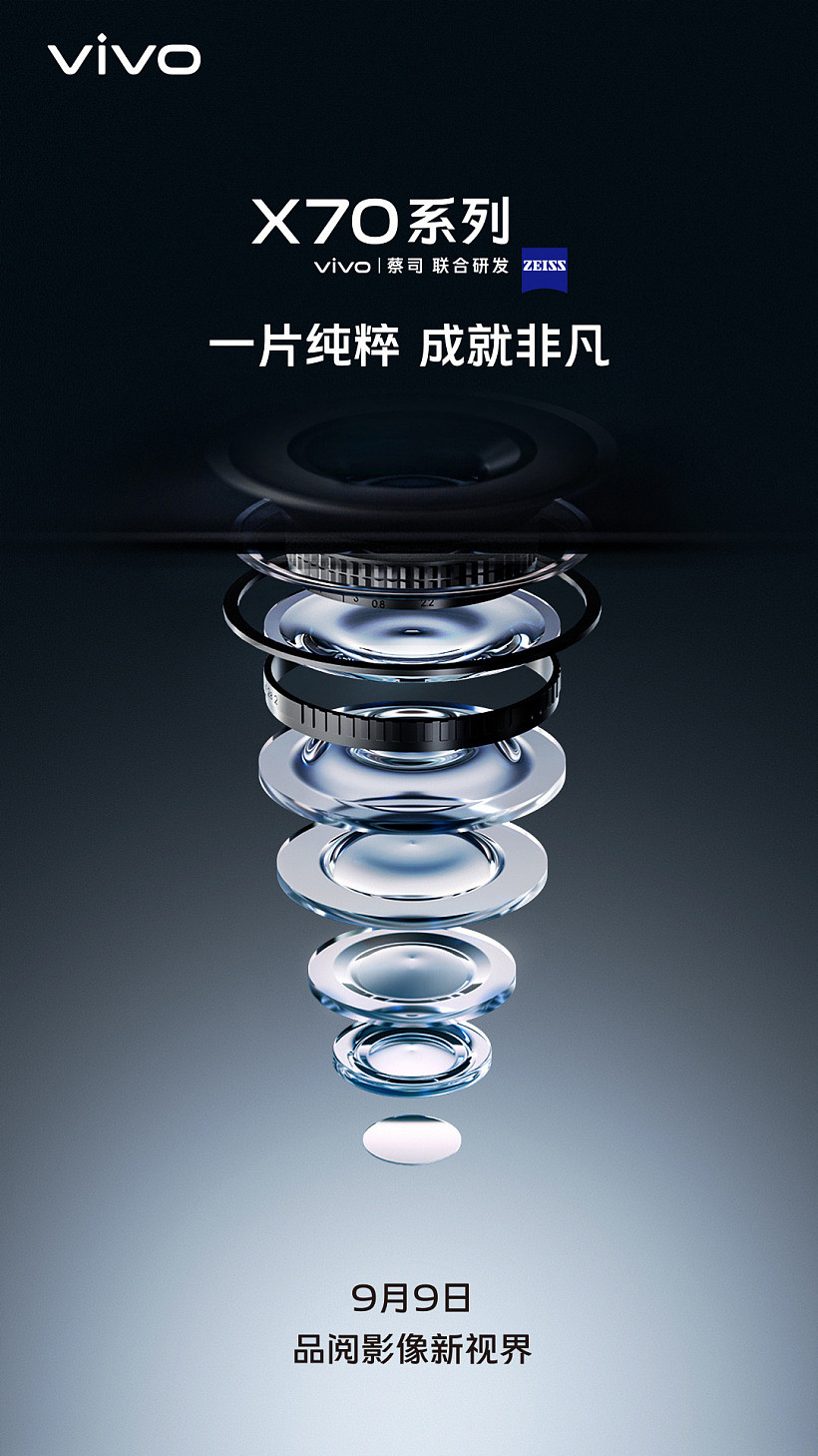 vivo X70 系列预热：采用蔡司原厂玻璃镜头，不只是镀膜 - 2