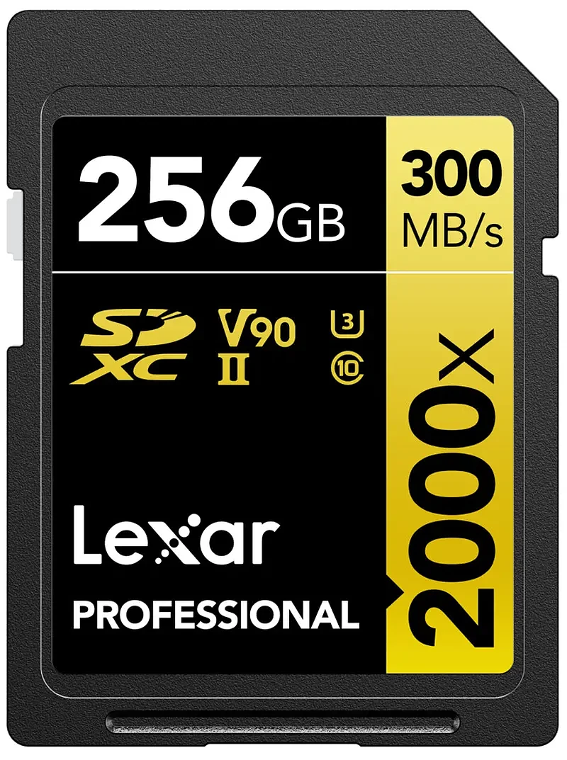 Lexar推256GB的Professional 2000x存储卡：读取最高300MB/s - 2