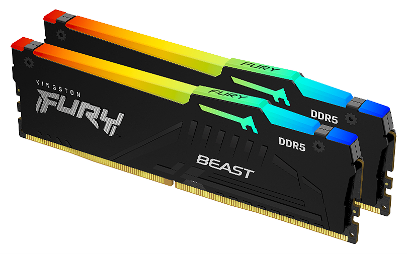 金士顿推出野兽系列 DDR5 RGB 内存，可选 4800 - 6000 MT / s - 1