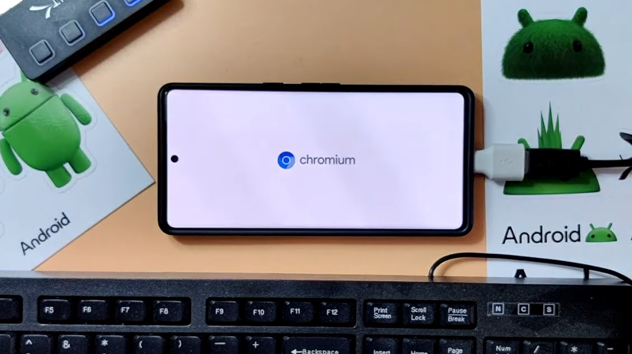 流畅操作，安卓手机运行 ChromeOS 首个实机演示曝光 - 1