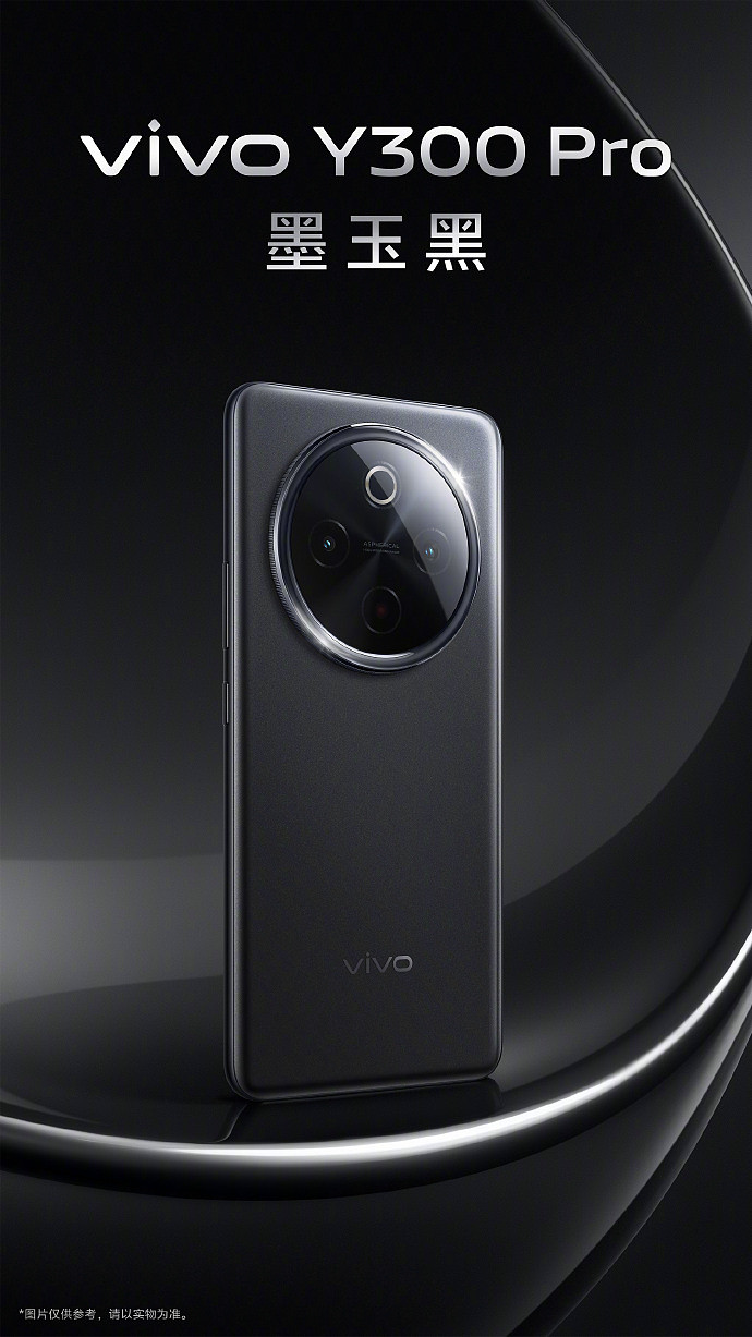 vivo Y300 Pro 手机四款配色外观公布：钛色、金镶玉、羊脂白、墨玉黑 - 4