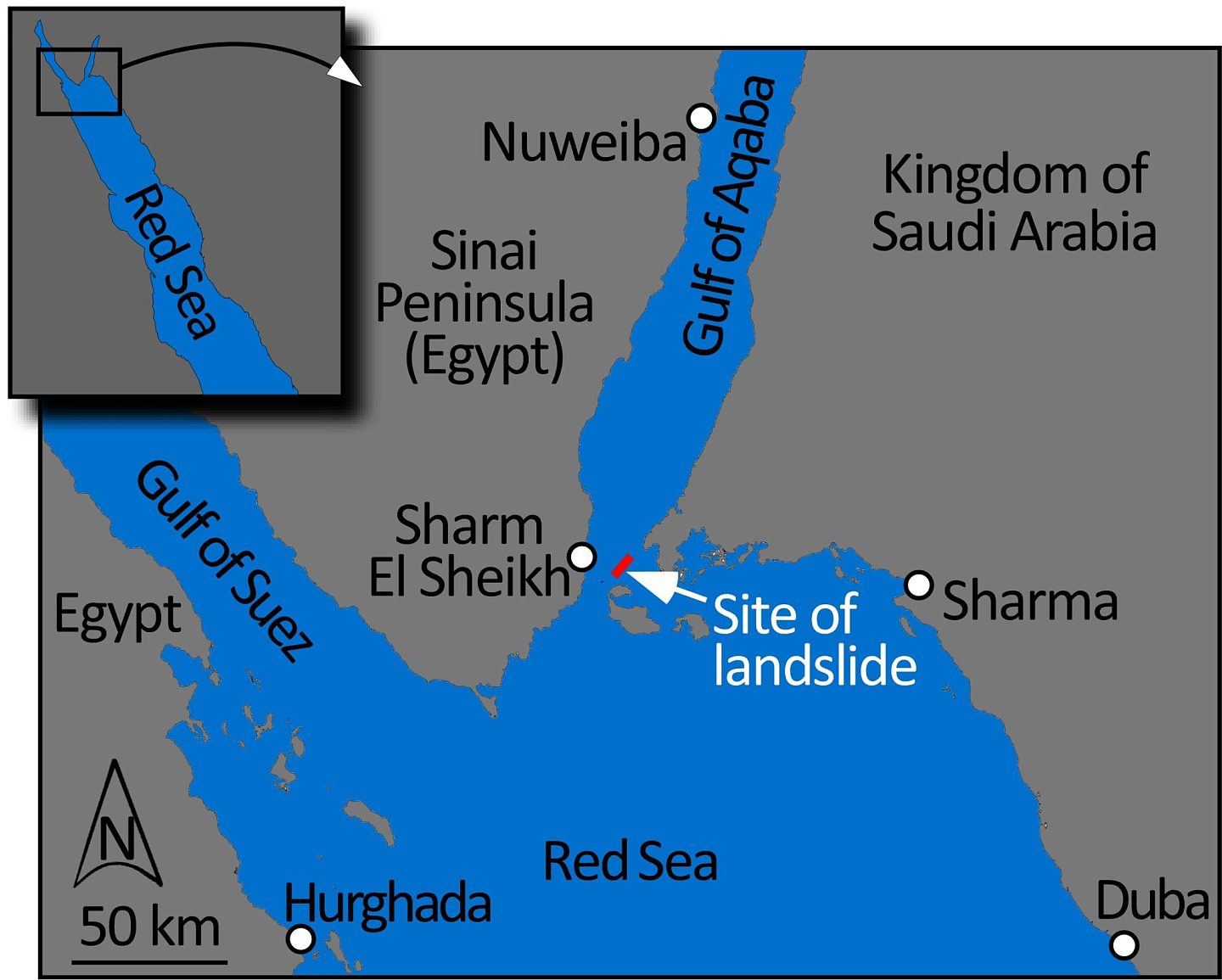 古老水下滑坡的发现将有助中东国家意识到海啸的危害性 - 3