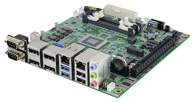 伊贝斯推出MI989 Mini-ITX主板 采用Ryzen V2000嵌入式处理器 - 1
