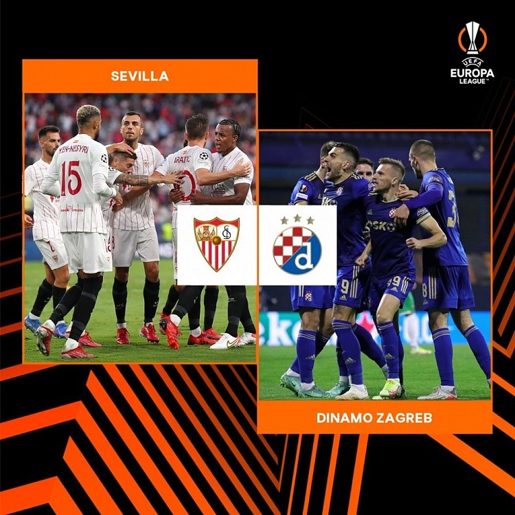 欧联淘汰赛附加赛对阵：塞维利亚vs萨格勒布迪那摩 - 1