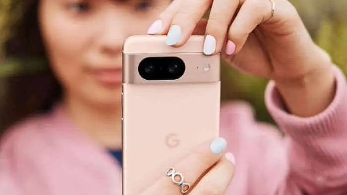谷歌 Pixel 8a 手机现身官方广告，泄露新配色和设计细节 - 1