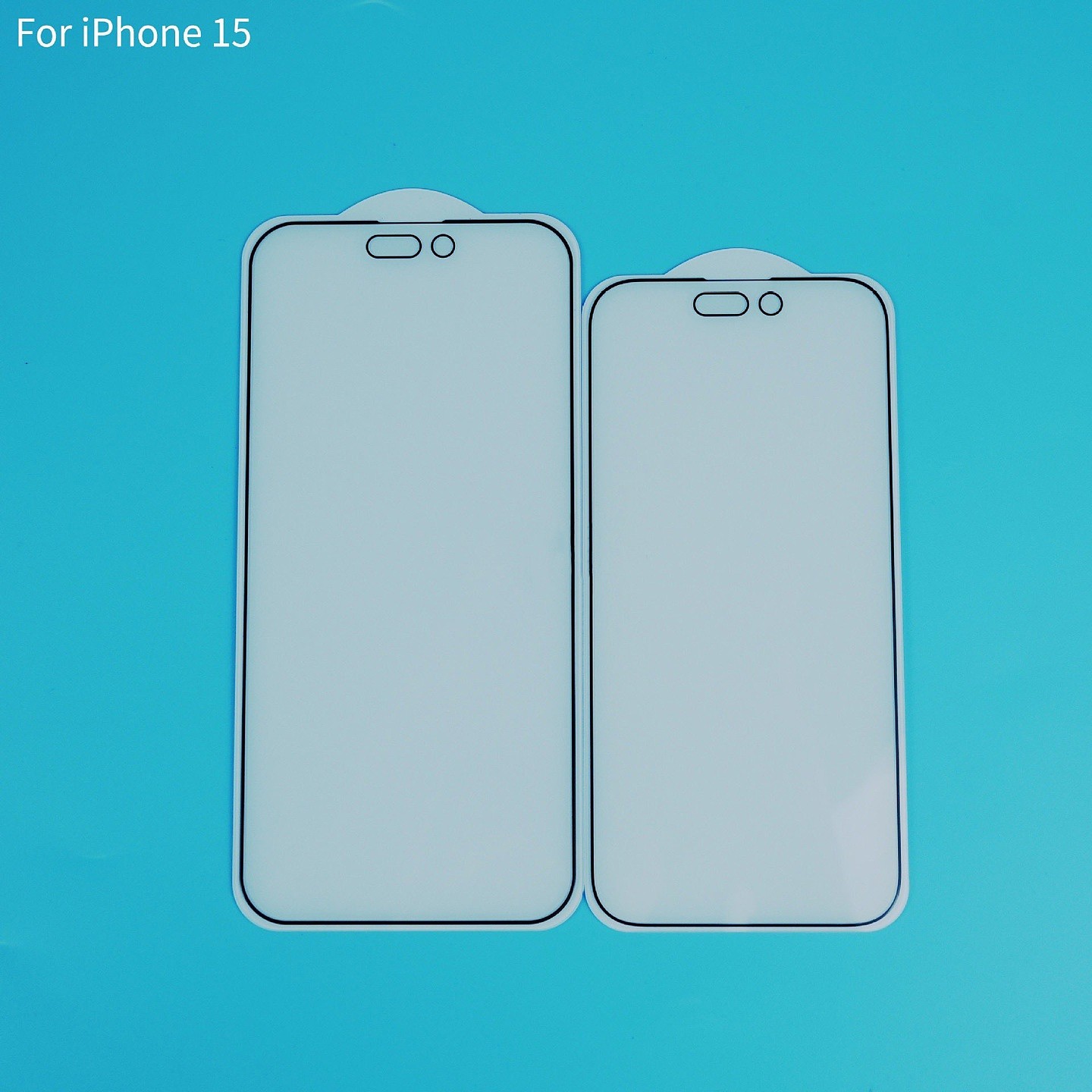 苹果 iPhone 15 系列钢化膜照片曝光 - 2
