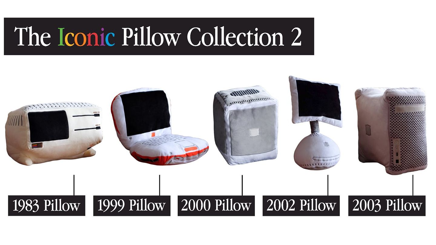 Throwboy推新苹果主题枕头系列Iconic Pillow Collection 2 - 1
