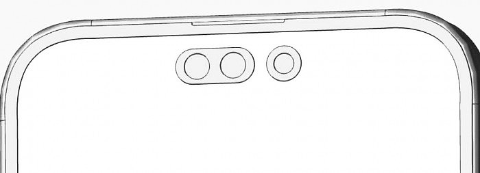 iPhone 14 Pro Max的CAD图曝光 感叹号取代刘海 边框窄了20% - 1