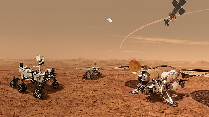 NASA选择洛克希德马丁建造火箭从火星取回首批样本 - 1