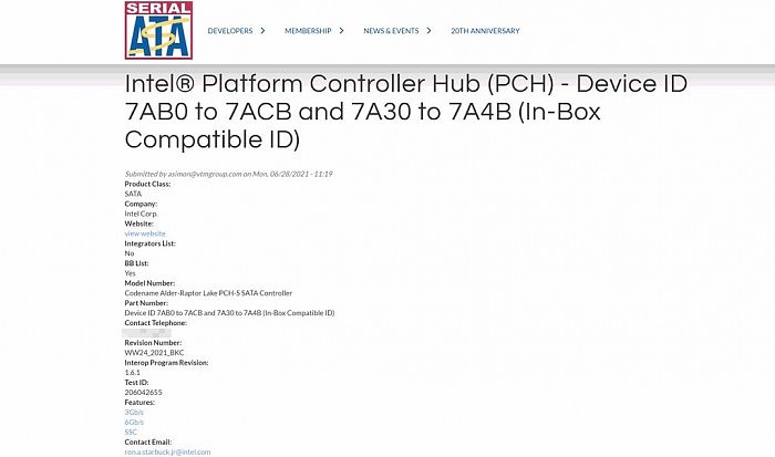 英特尔员工分享PCH信息 将集成到Alder Lake/Raptor Lake处理器中 - 1