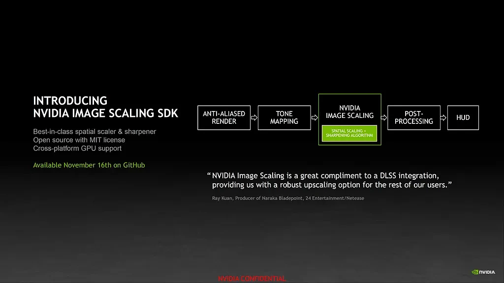 NVIDIA Image Scaling SDK 1.0正式发布 - 1