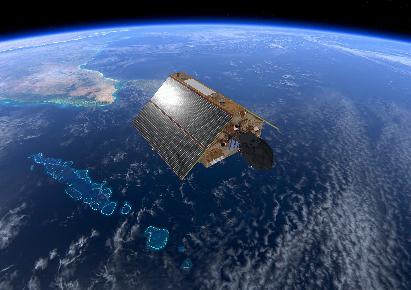 哥白尼哨兵2号《太空探索地球》系列：马尔代夫马累的环礁群 - 2