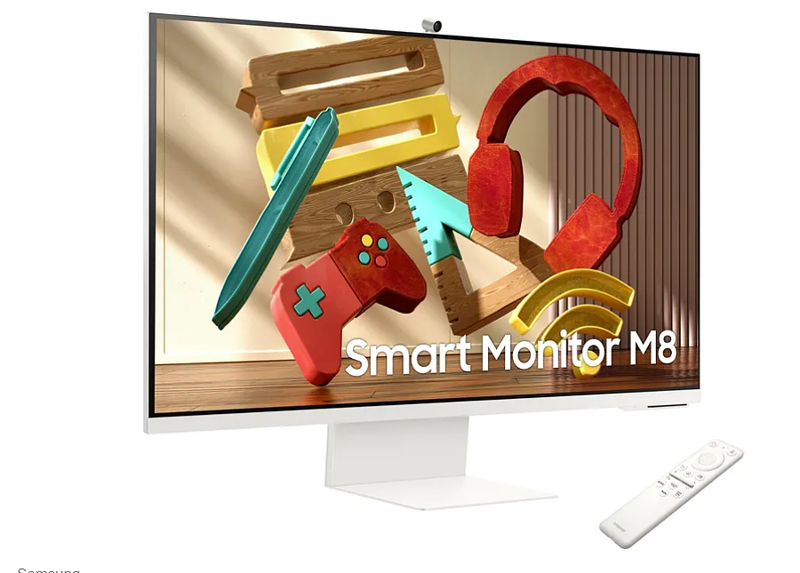 三星发布 M8 智能显示器：32 英寸 4K 屏，支持作为智能家居中控 - 1