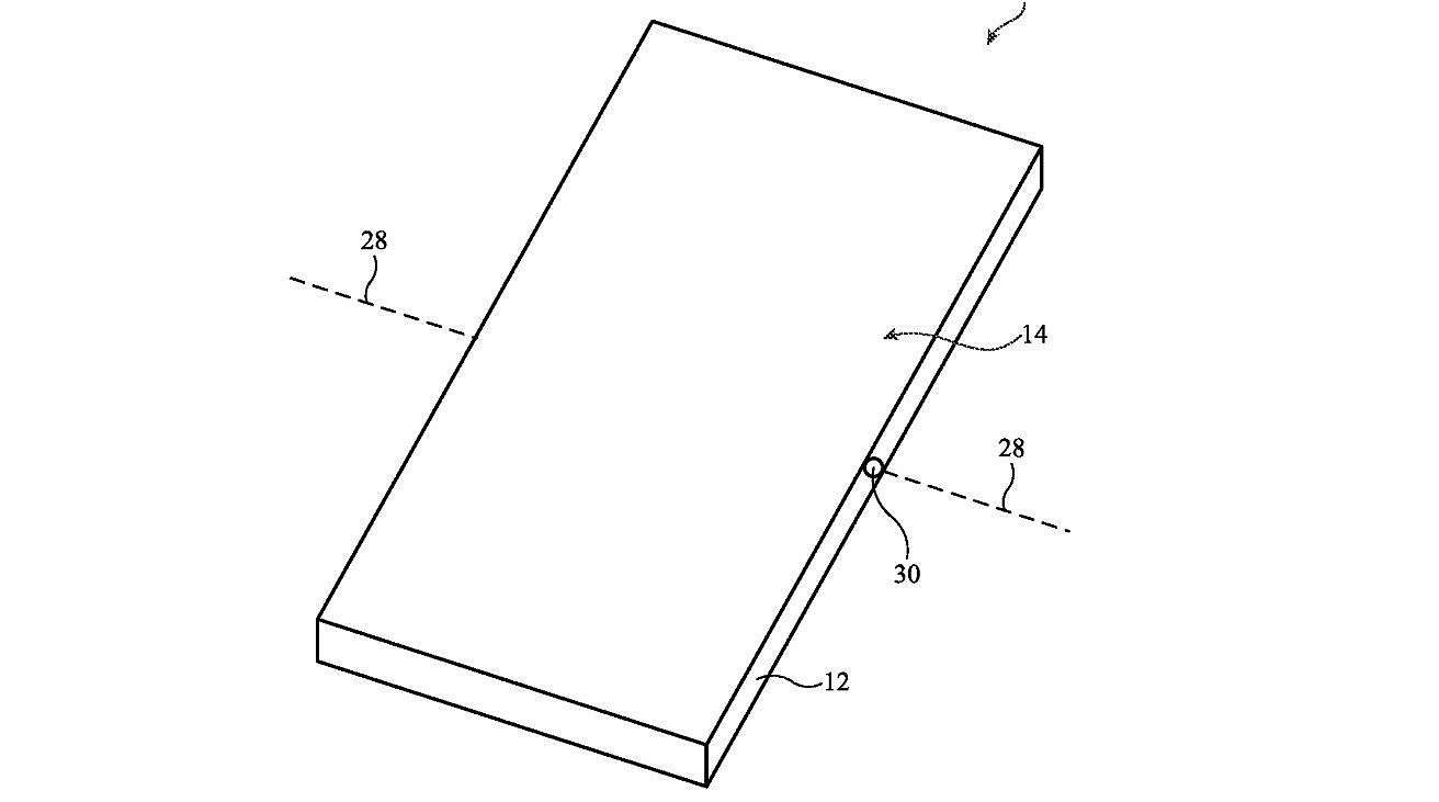 苹果专利探索提高折叠 iPhone / iPad 耐用性：玻璃折叠部分变薄、边角部分加厚 - 2