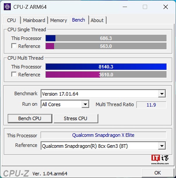 CPU-Z 测试