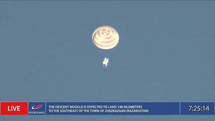 俄国家航天集团：太空电影“摄制组”在着陆地球后自我感觉良好 - 1