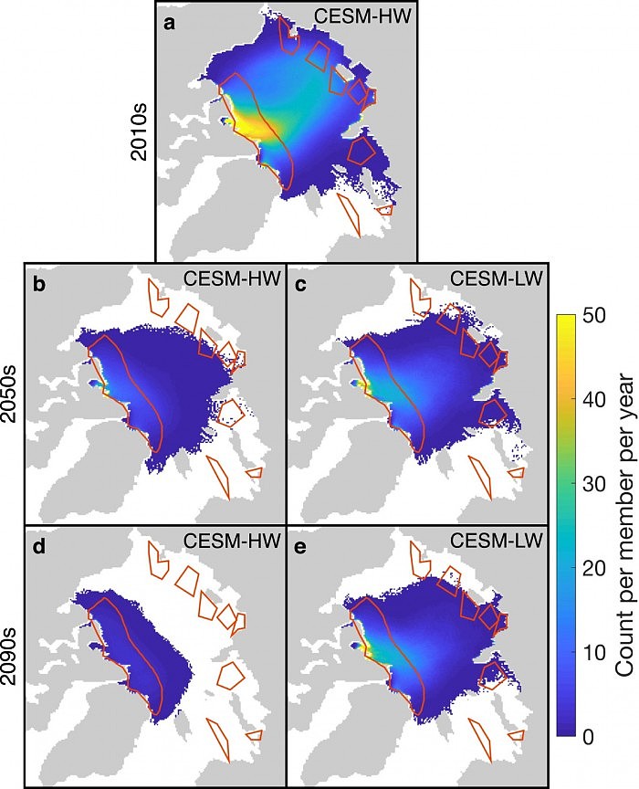 北冰洋“最后的冰区”或 2100 年消失 - 4