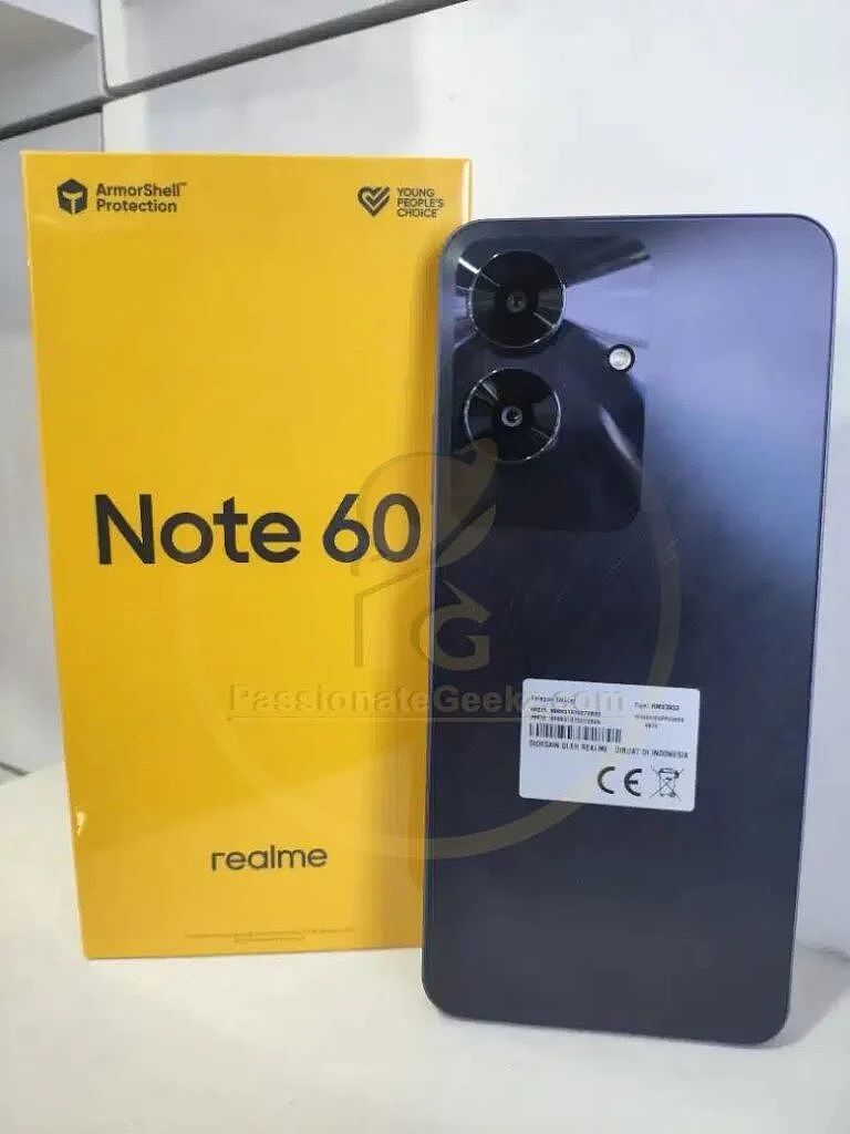 realme 真我 Note 60 手机曝光：展锐 T612 芯片、6.74 英寸 LCD 90Hz 屏幕、5000mAh 电池 - 4