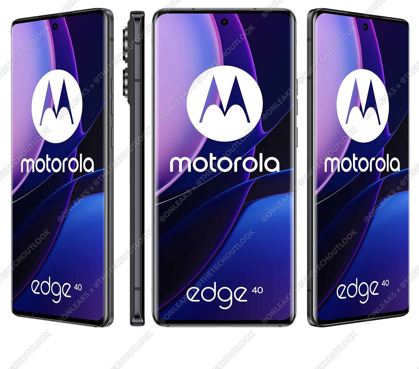 摩托罗拉 Edge 40 5G 手机高清渲染图曝光，消息称售价为 599 欧元 - 2
