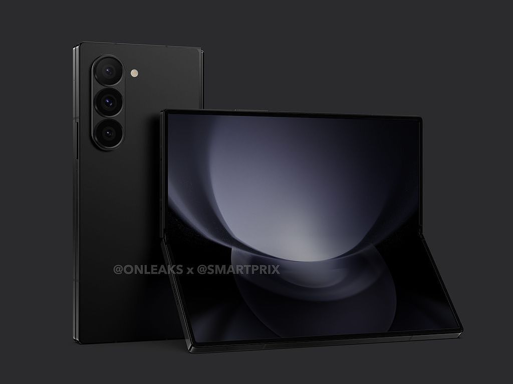 三星 Galaxy Z Fold6 手机和前代细节对比：设计更方正 - 4