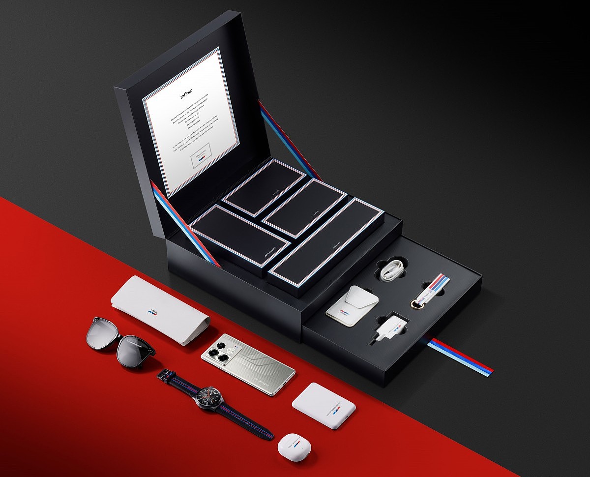 宝马 Designworks 联合设计、209 美元起，传音 Infinix 推出竞速版 NOTE 40 系列手机 - 5