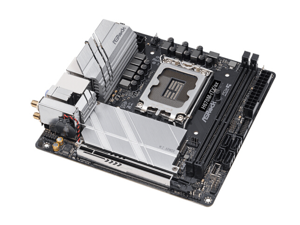 华擎上架 H670M-ITX 主板：8 层 PCB，支持双 PCIe 4.0 M.2 SSD - 1