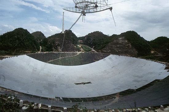 前世界第一的阿雷西博望远镜，到底有多大？ - 2