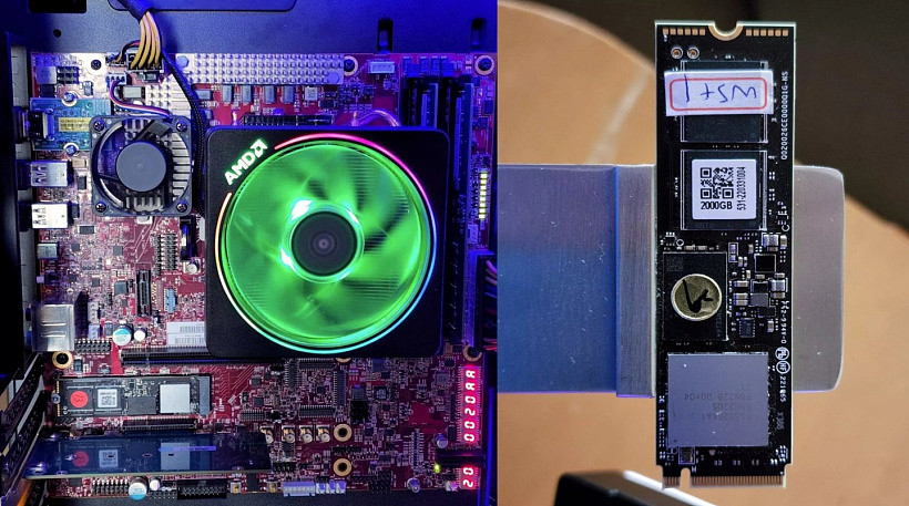 AMD 与群联演示 PCIe 5.0 M.2 SSD，顺序读写破 10GB / s - 1