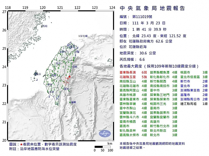 台湾发生79起地震 最高6.6级！台积电、联电等怎么样了？ - 2