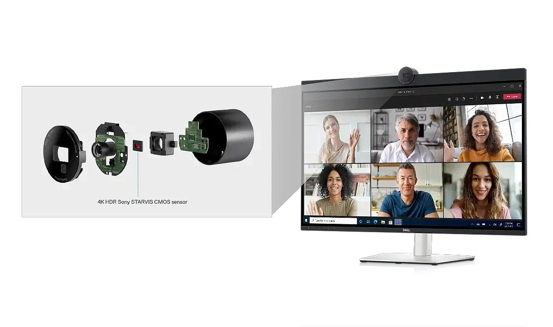 专为视频会议设计 戴尔推全新32吋4K显示器U3223QZ - 2