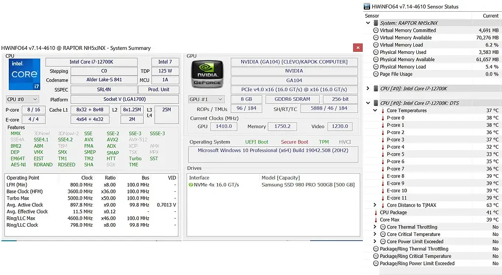 Eurocom推15.6吋Raptor X15移动工作站：12代CPU+RTX 3070 Ti - 5