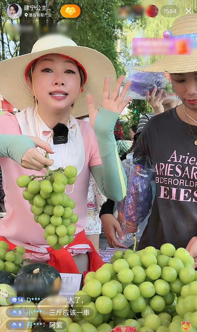 55岁港星湖南县城摆摊卖水果，40度戴草帽似村妇，卖力吆喝无人买 - 1