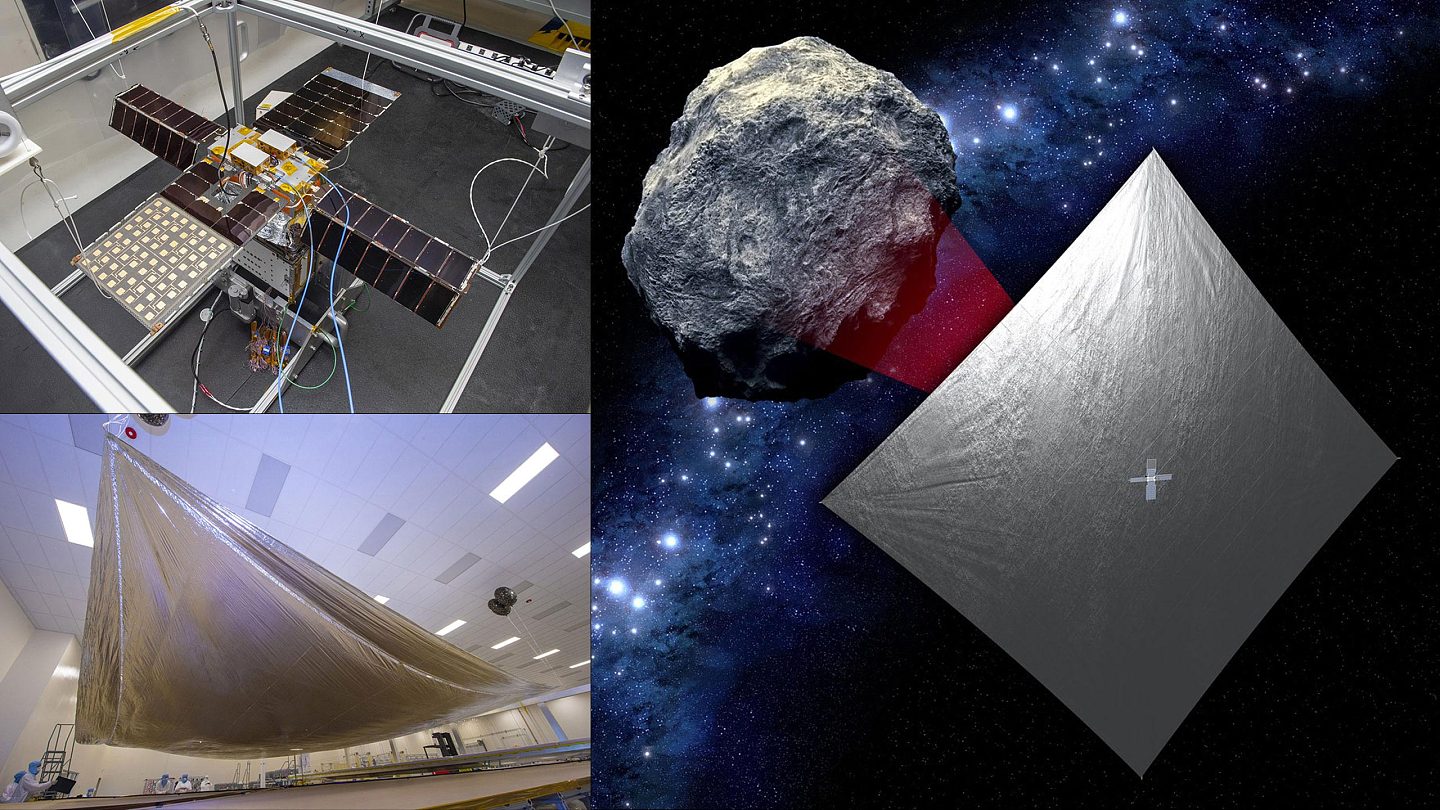 NASA微型太阳帆探测器NEA Scout将追赶和观测袖珍小行星 - 2