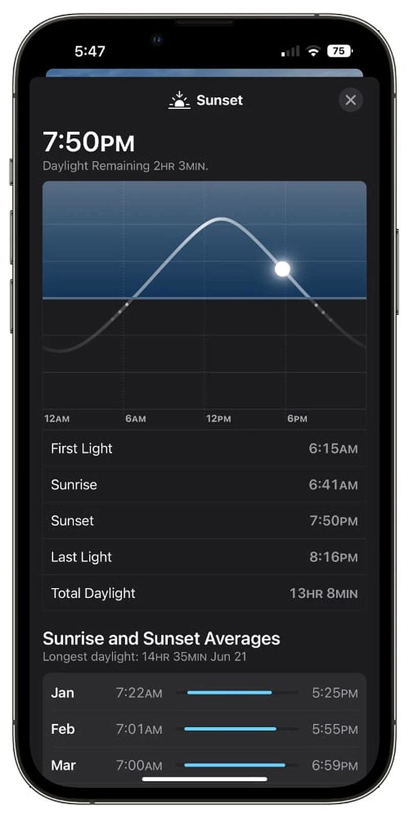 苹果 iOS 16 更新，天气 App 新功能盘点 - 8