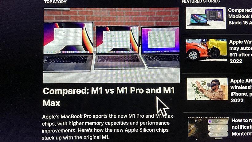 苹果 macOS 12 Monterey 新增支持巨大鼠标指针/光标 - 1
