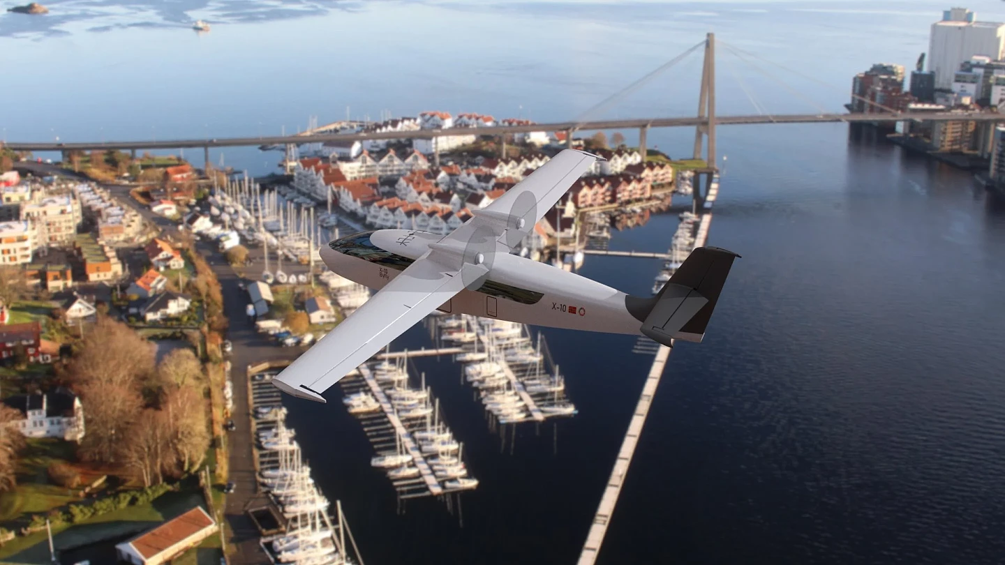 Elfly项目将让人们通过电动水上飞机在各挪威城市之间往返 - 1