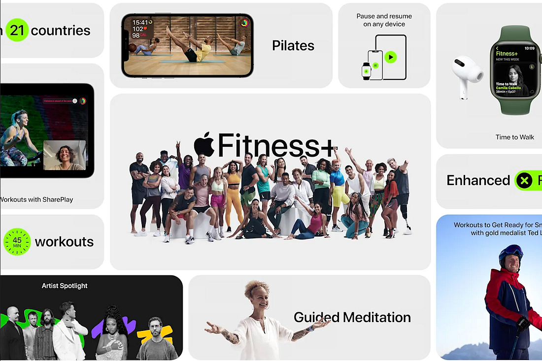 苹果Fitness+更新：推集体健身功能、新增15个国别市场 - 1