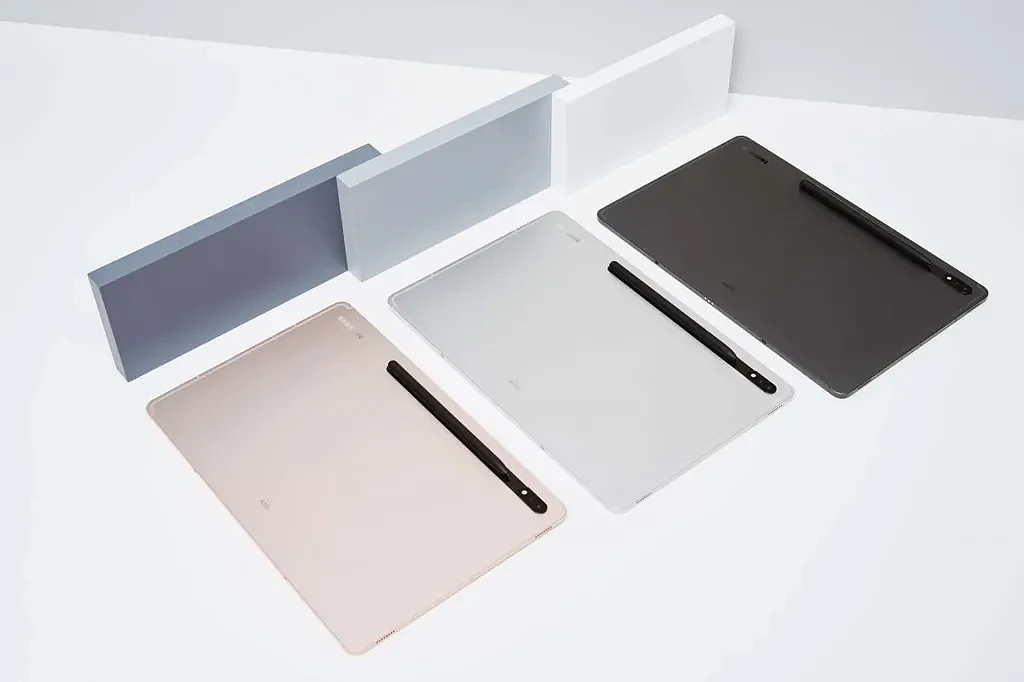 [图]三星Galaxy Tab S8宣传材料曝光：多种颜色 丰富配件 - 9