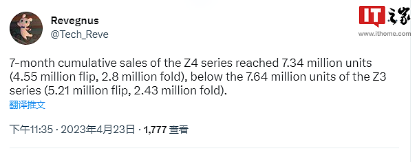 消息称三星 Galaxy S23 系列手机全球首月销量 277 万台，超过 S22 系列 102% - 3